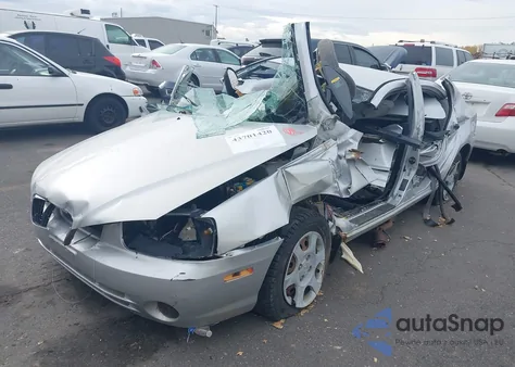 2003 Hyundai Elantra Gls/Gt z USA, uszkodzony, nr VIN KMHDN45D43U679608